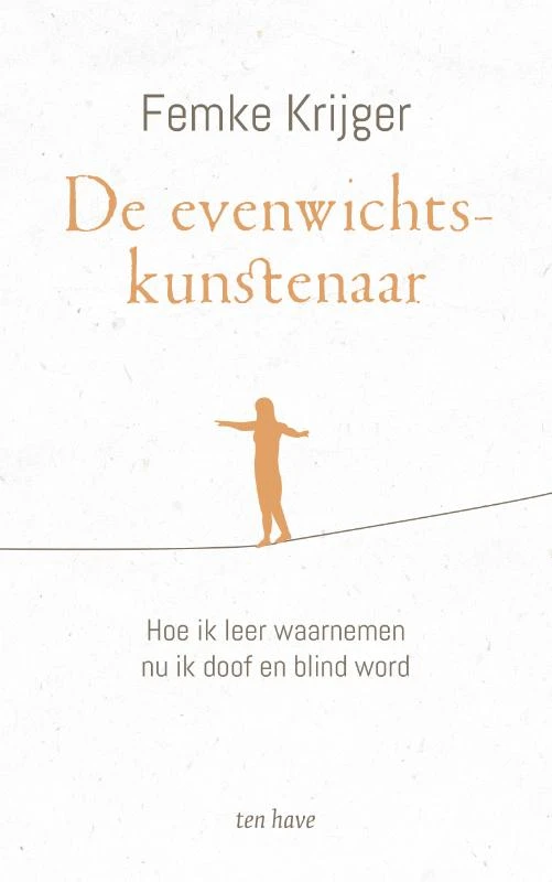 De evenwichtskunstenaar – Femke Krijger – boek cover