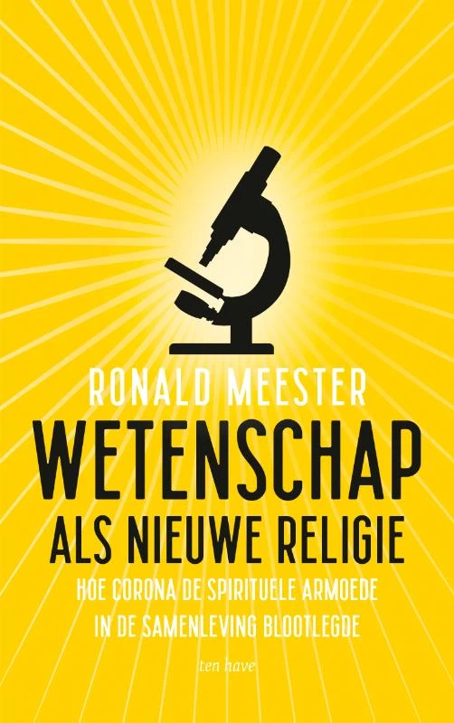 Wetenschap als nieuwe religie – Ronald Meester – boek cover