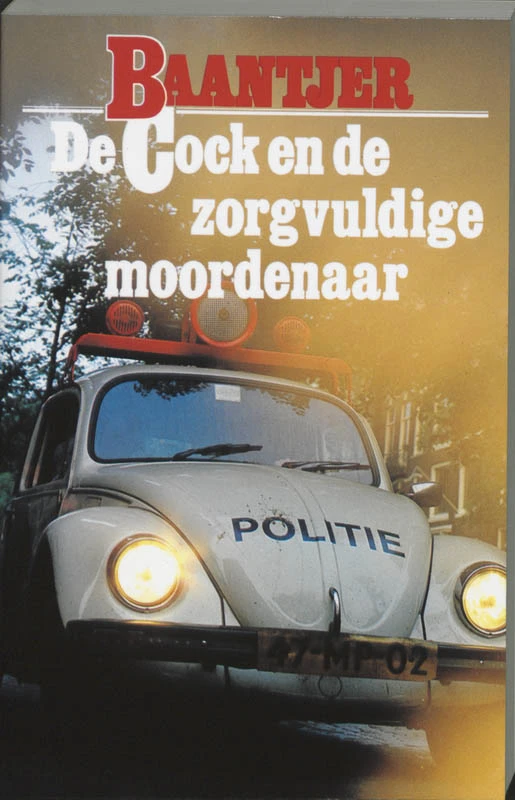 De Cock en de zorgvuldige moordenaar – A.C. Baantjer – boek cover