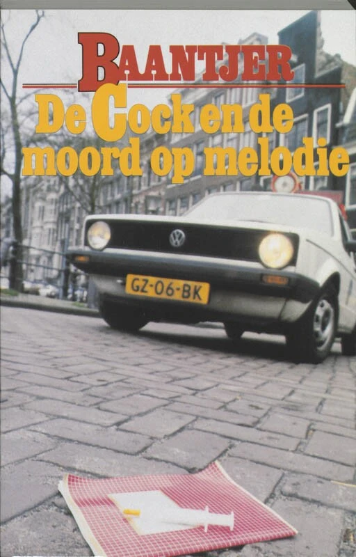 De Cock en de moord op melodie – A.C. Baantjer – boek cover