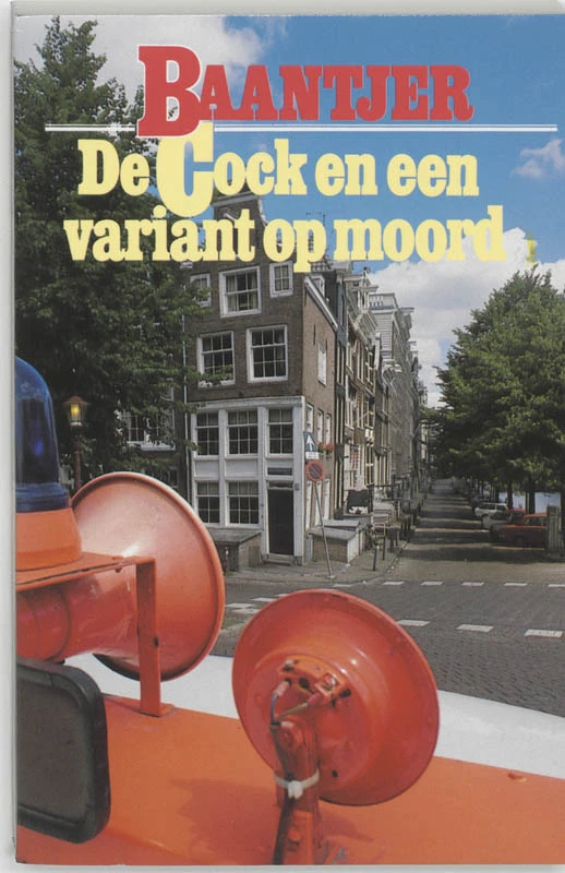 De Cock en een variant op moord – A.C. Baantjer – boek cover