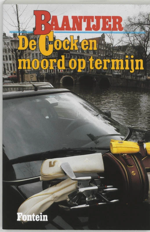 De Cock en moord op termijn – A.C. Baantjer – boek cover