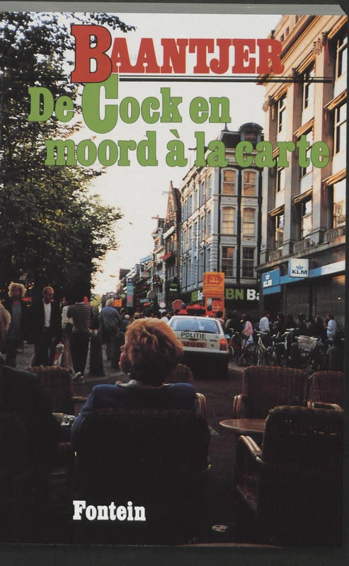 De Cock en moord a la carte – A.C. Baantjer – boek cover
