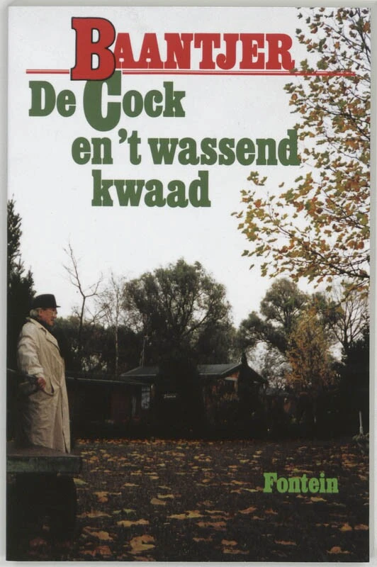 De Cock en 't wassend kwaad – A.C. Baantjer – boek cover