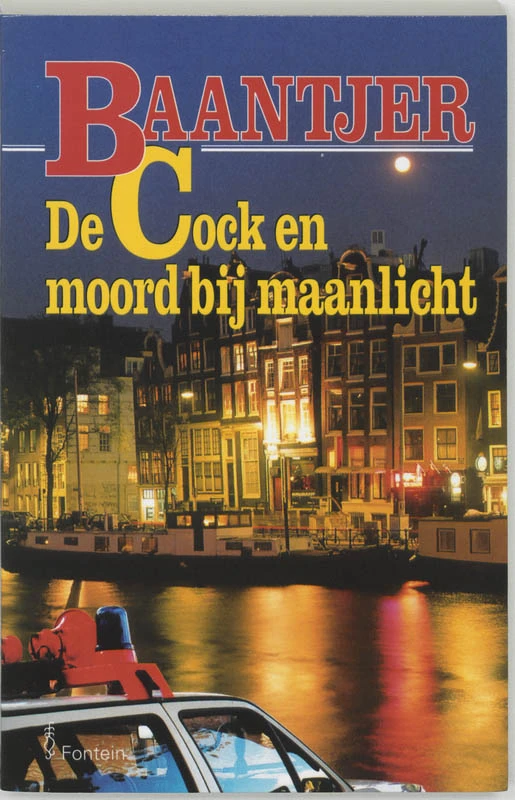 De Cock en moord bij maanlicht – A.C. Baantjer – boek cover
