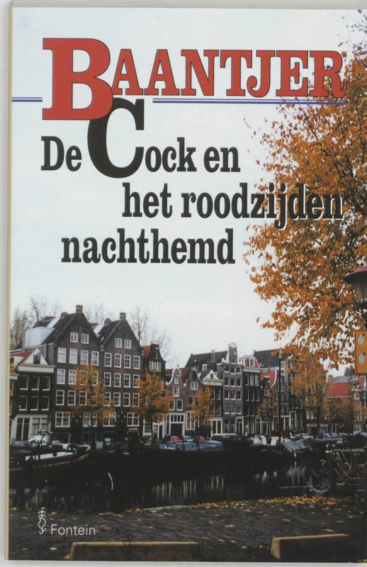 De Cock en het roodzijden nachthemd – A.C. Baantjer – boek cover
