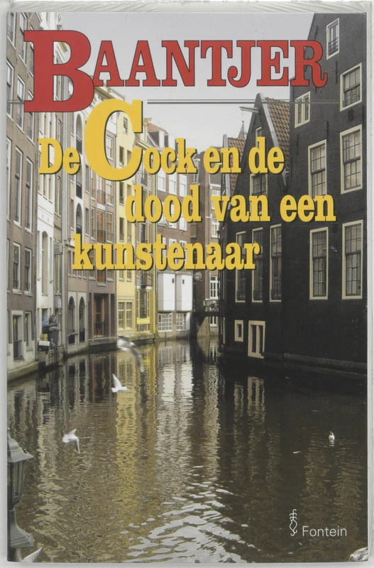 De Cock en de dood van een kunstenaar – A.C. Baantjer – boek cover