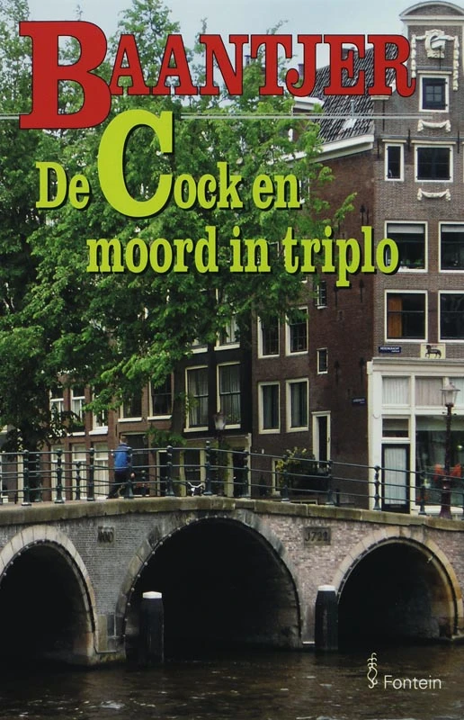 De Cock en moord in triplo – A.C. Baantjer – boek cover