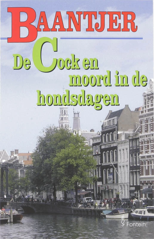 De Cock en de moord in de hondsdagen – A.C. Baantjer – boek cover