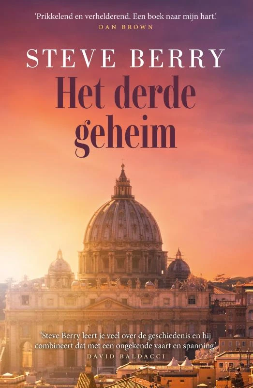 Het derde geheim – Steve Berry – boek cover