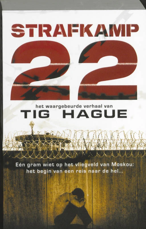 Strafkamp 22 – T. Hague – boek cover