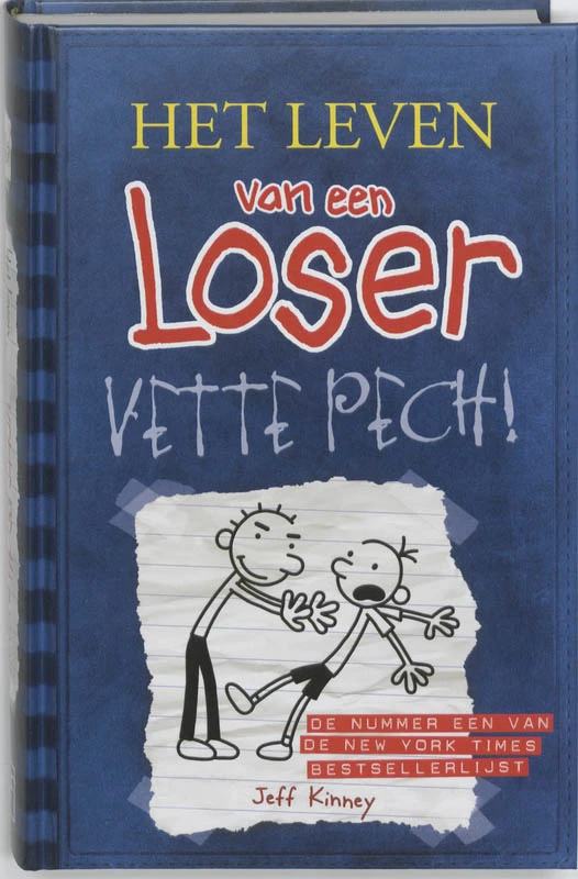 Vette pech! – Jeff Kinney – boek cover