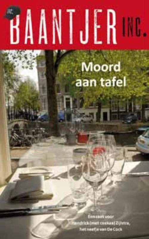 Moord aan tafel – Baantjer Inc. – boek cover