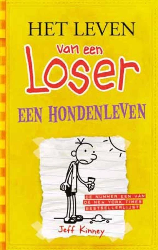 Een hondenleven – Jeff Kinney – boek cover