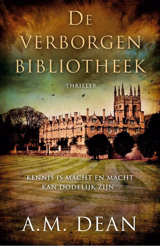 De verborgen bibliotheek – A.M. Dean – boek cover