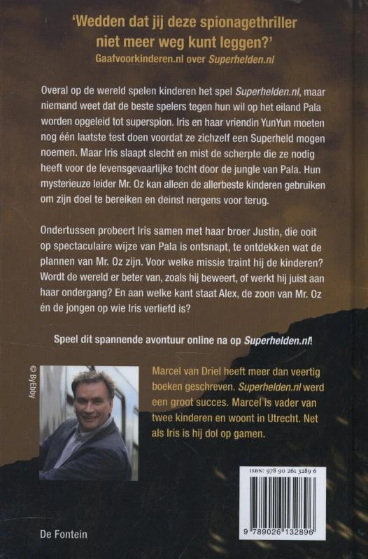 Superhelden.nl – Marcel van Driel – boek cover