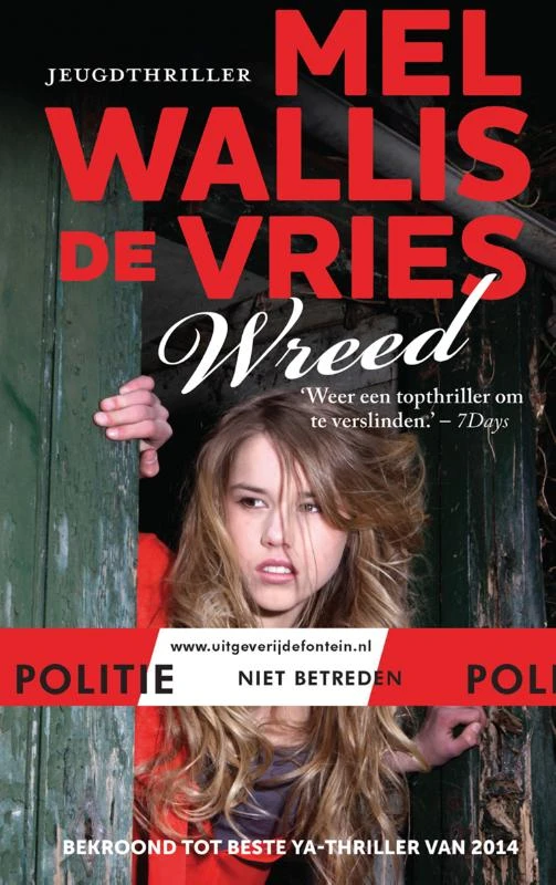 Wreed – Mel Wallis de Vries – boek cover