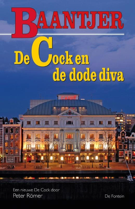De Cock en de dode diva – Baantjer – boek cover