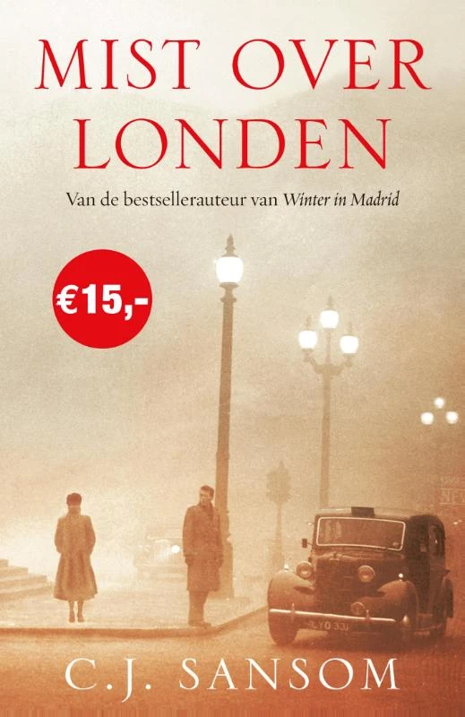 Mist over Londen – C.J. Sansom – boek cover