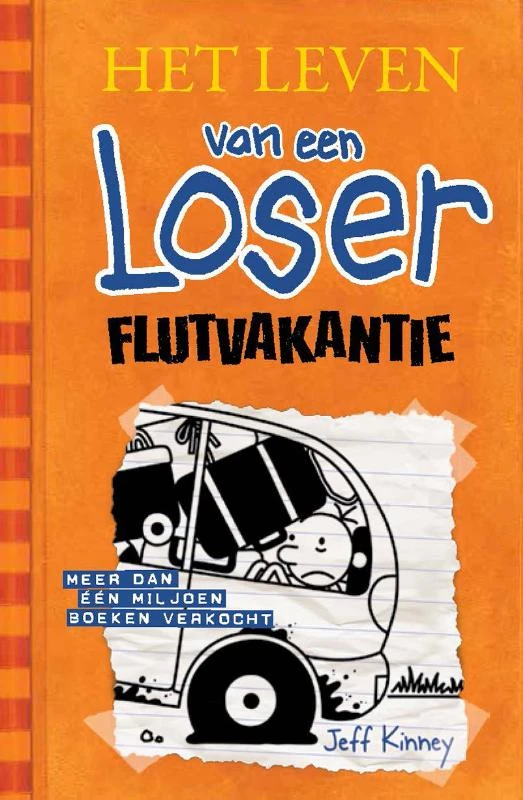 Flutvakantie – Jeff Kinney – boek cover