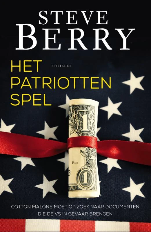 Het patriottenspel – Steve Berry – boek cover