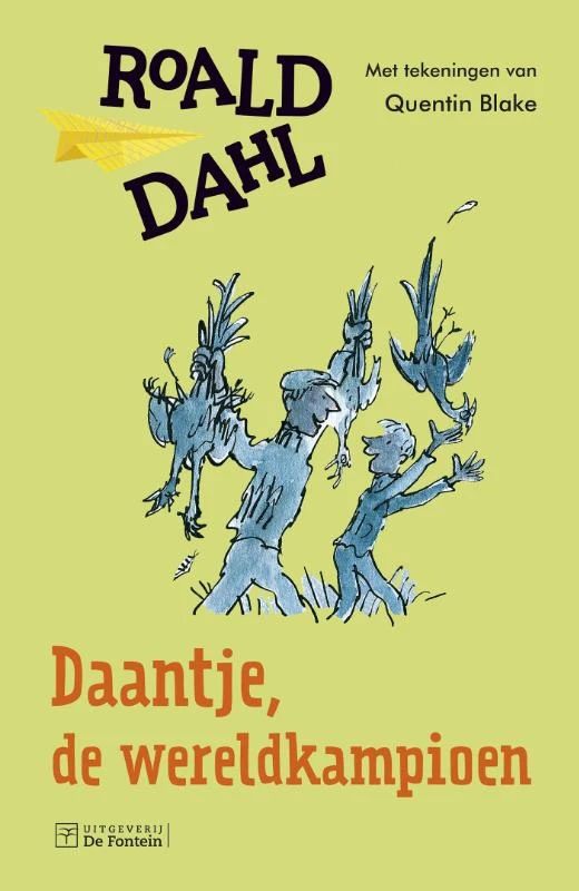 Daantje, de wereldkampioen – Roald Dahl – boek cover