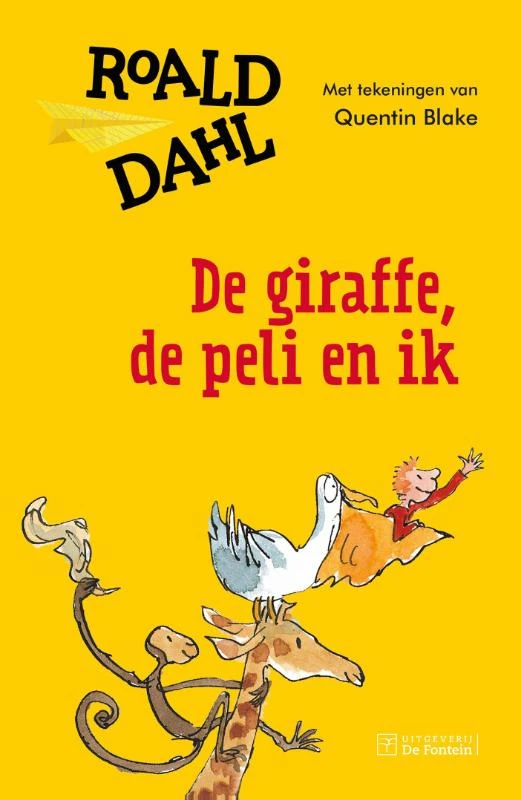 De giraffe, de peli en ik – Roald Dahl – boek cover
