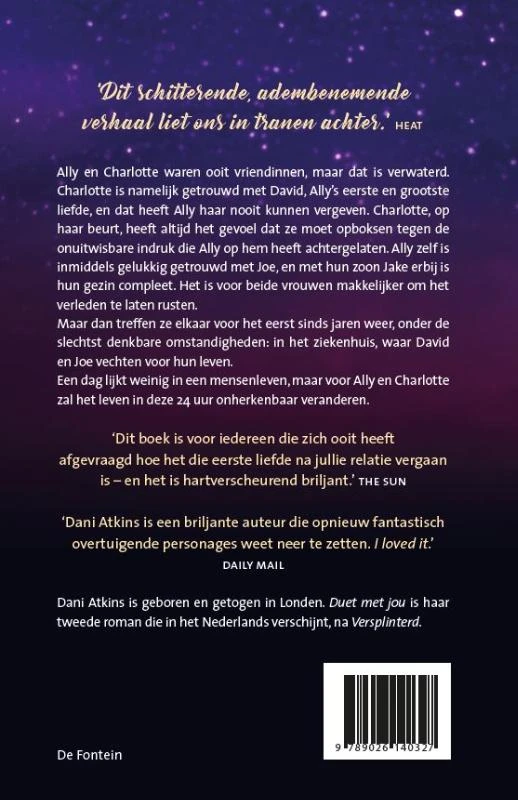 Duet met jou – Dani Atkins – boek cover