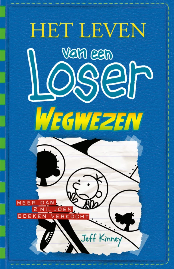 Wegwezen – Jeff Kinney – boek cover