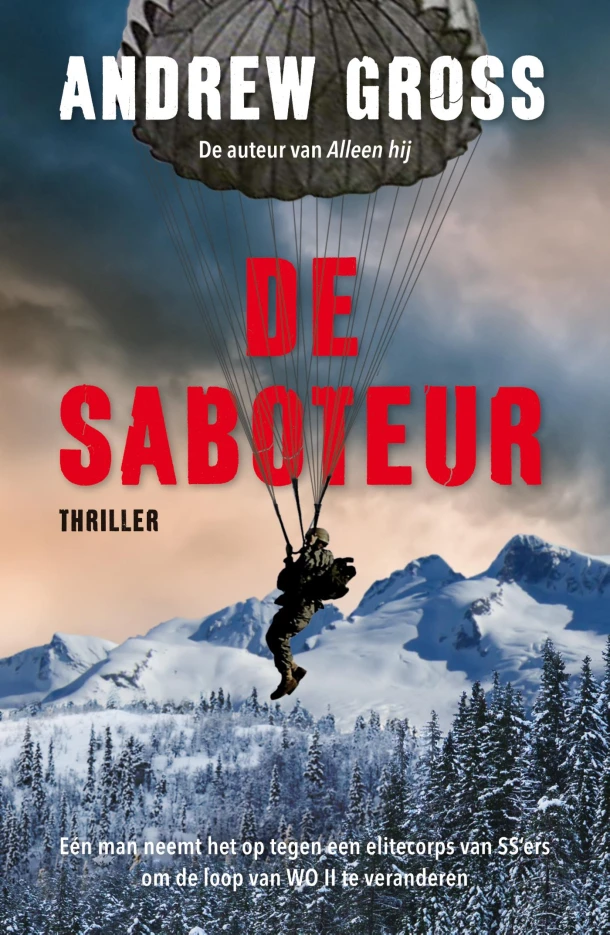 De saboteur – Andrew Gross – boek cover