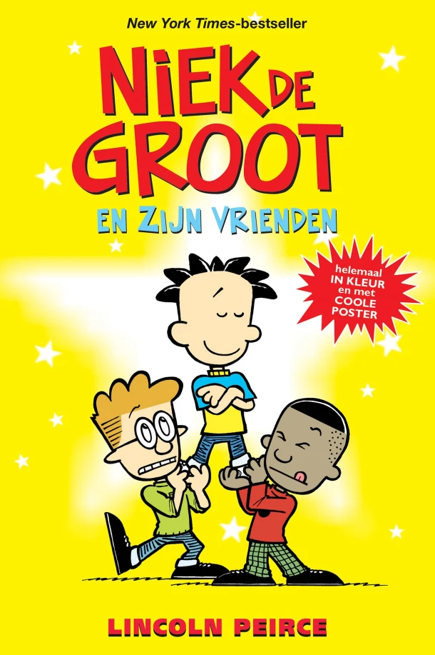 Niek de Groot en zijn vrienden – Lincoln Peirce – boek cover