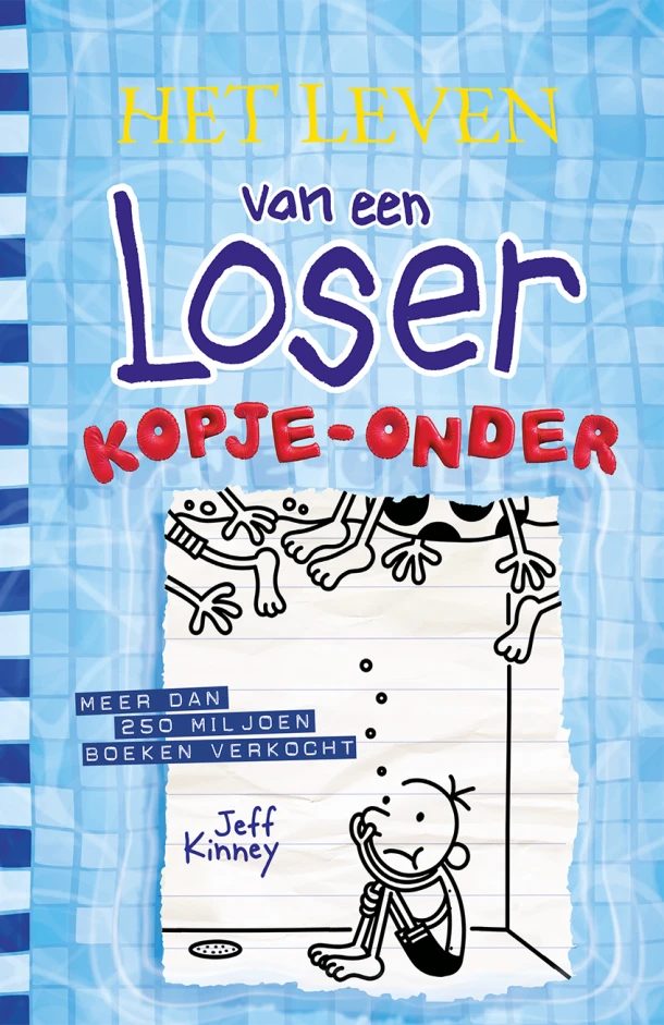 Kopje-onder – Jeff Kinney – boek cover