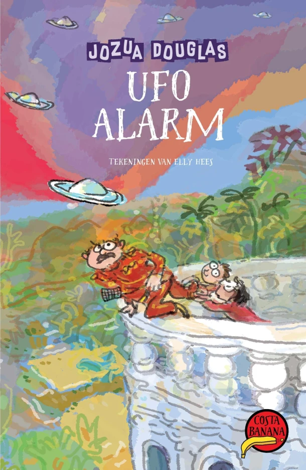 Ufo-alarm – Jozua Douglas – boek cover
