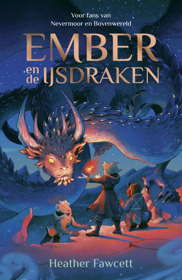 Ember en de ijsdraken – Heather Fawcett – boek cover