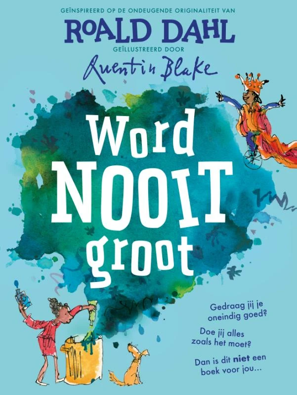 Word nooit groot – Roald Dahl – boek cover