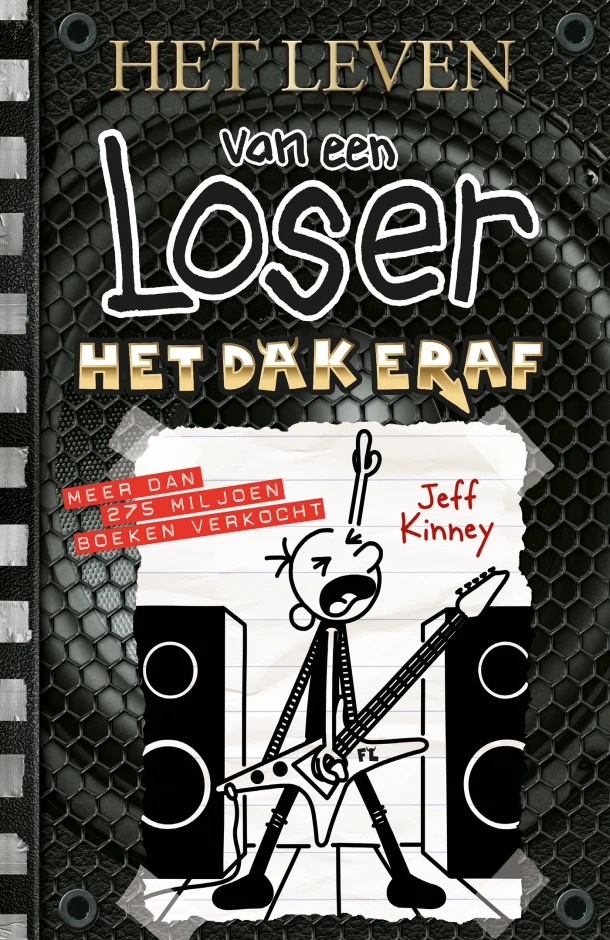 Het dak eraf – Jeff Kinney – boek cover