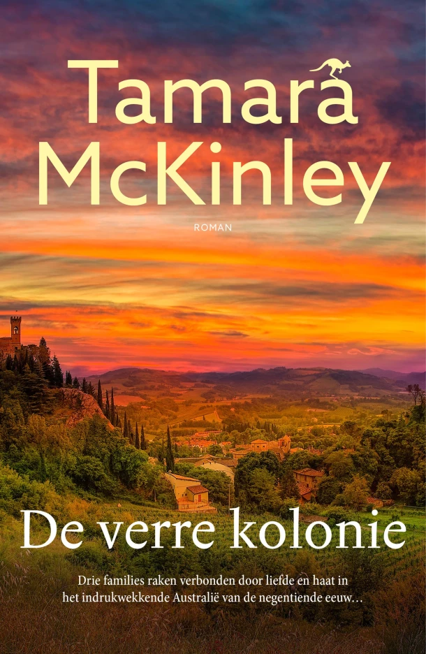 De verre kolonie – Tamara McKinley – boek cover