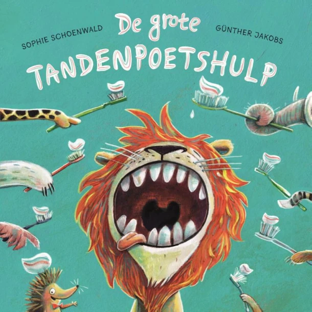 De grote tandenpoetshulp – Sophie Schoenwald – boek cover