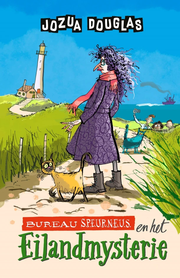 Bureau Speurneus en het eilandmysterie – Jozua Douglas – boek cover