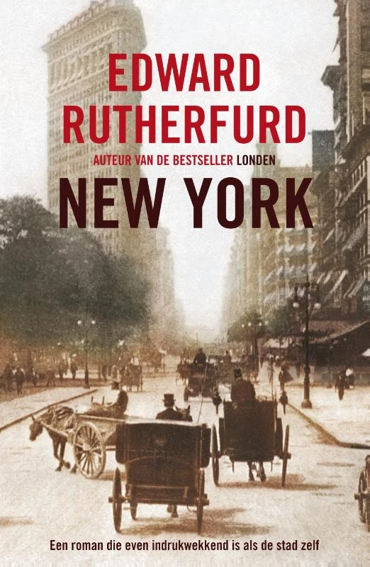 New York – Edward Rutherfurd – boek cover