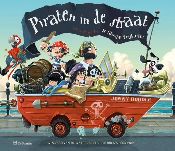 Piraten in de straat – Jonny Duddle – boek cover