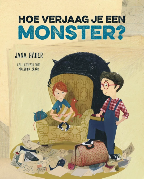 Hoe verjaag je een monster? – Jana Bauer – boek cover