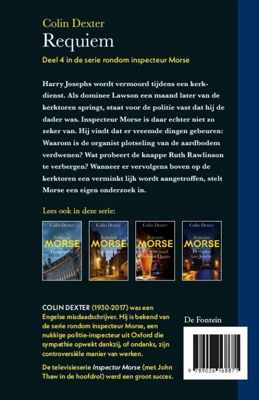 Requiem – Colin Dexter – boek cover
