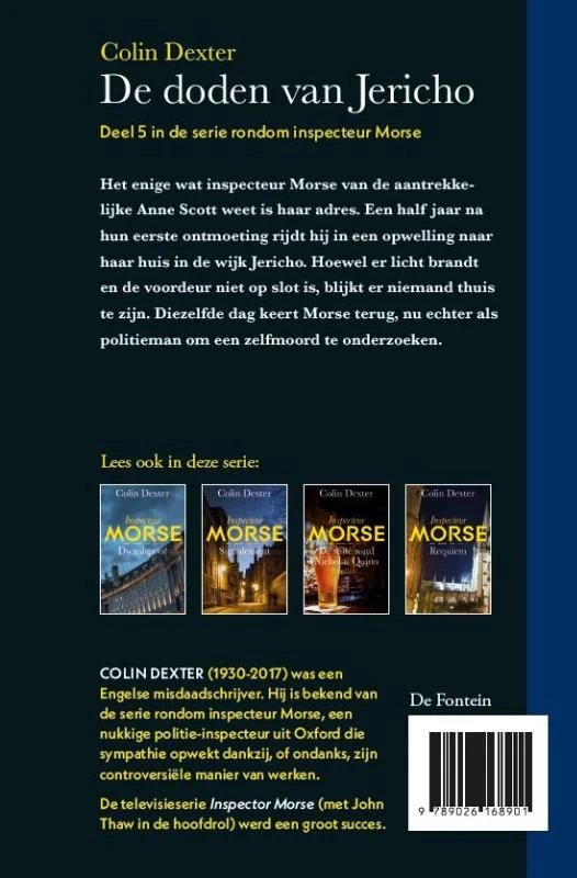 De doden van Jericho – Colin Dexter – boek cover