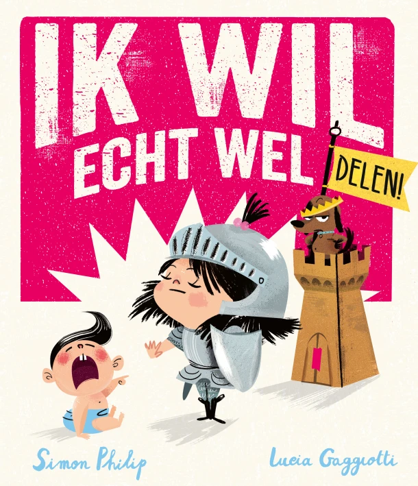 Ik wil echt wel delen! – Simon Philip – boek cover