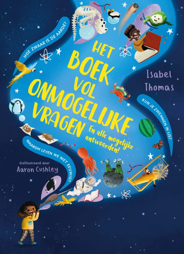Het boek vol onmogelijke vragen – Isabel Thomas – boek cover
