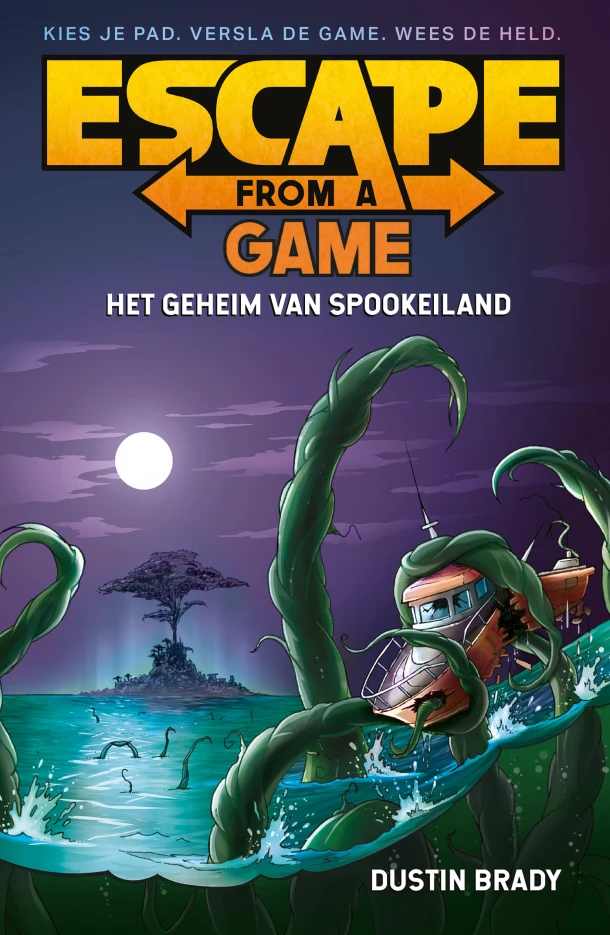 Het geheim van Spookeiland – Dustin Brady – boek cover