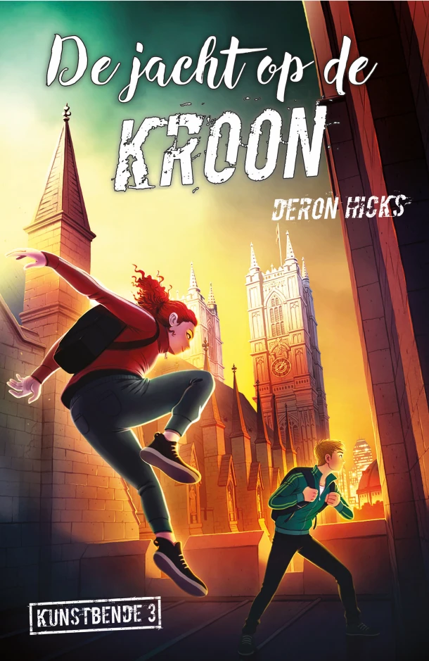 De jacht op de kroon – Deron Hicks – boek cover