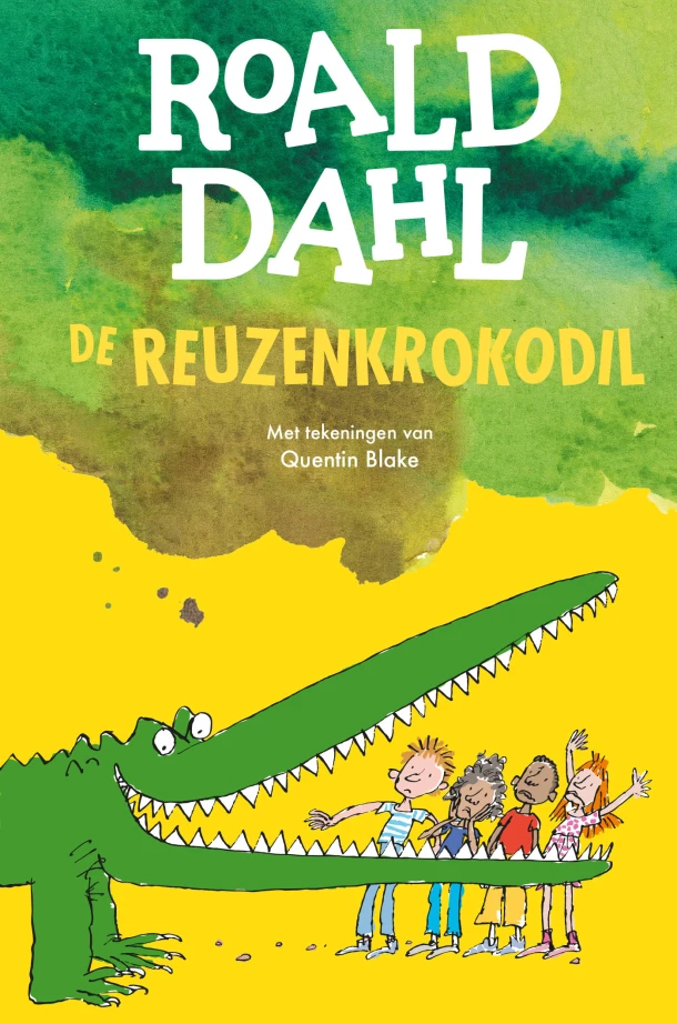De reuzenkrokodil – Roald Dahl – boek cover