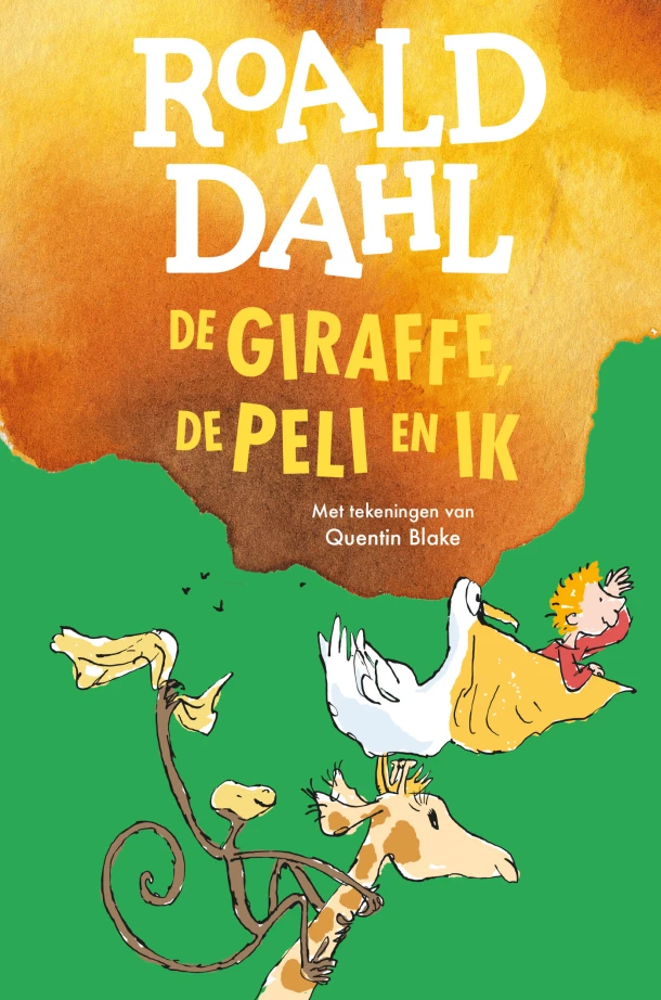 De giraffe, de peli en ik – Roald Dahl – boek cover